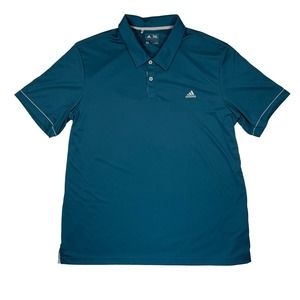 NWT Adidas Blue Golf Short Sleeve Polo / Men’s X-Large